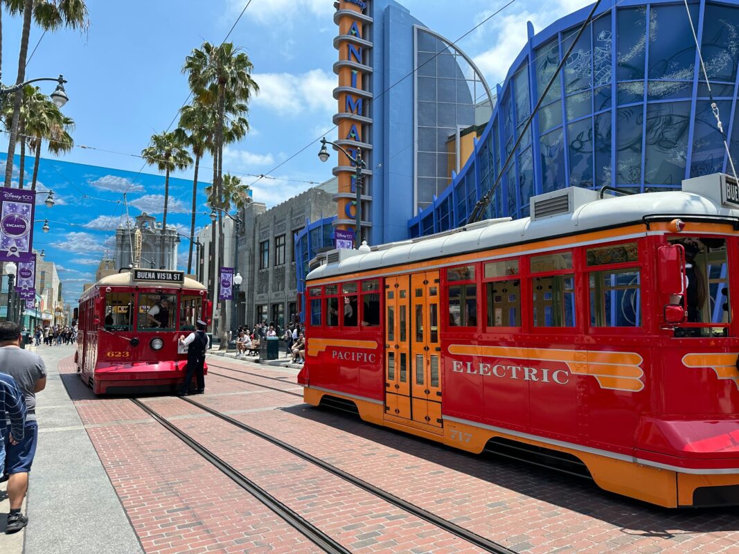 dca red trolley cars 4