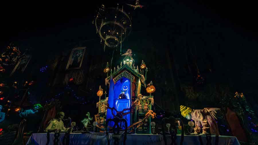 Haunted Mansion Gingerbread House at Disneyland park 2023