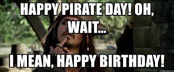 Image result for captain jack sparrow happy birthday images