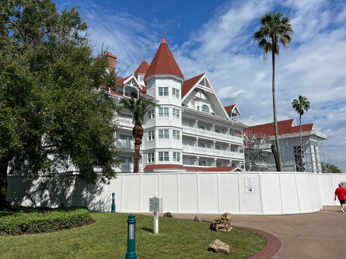 Disney's Grand Floridian Resort & Spa Construction
