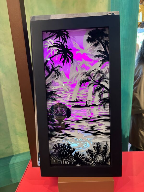 This Pandora shadow box is a fun and colorful addition to your home or office!