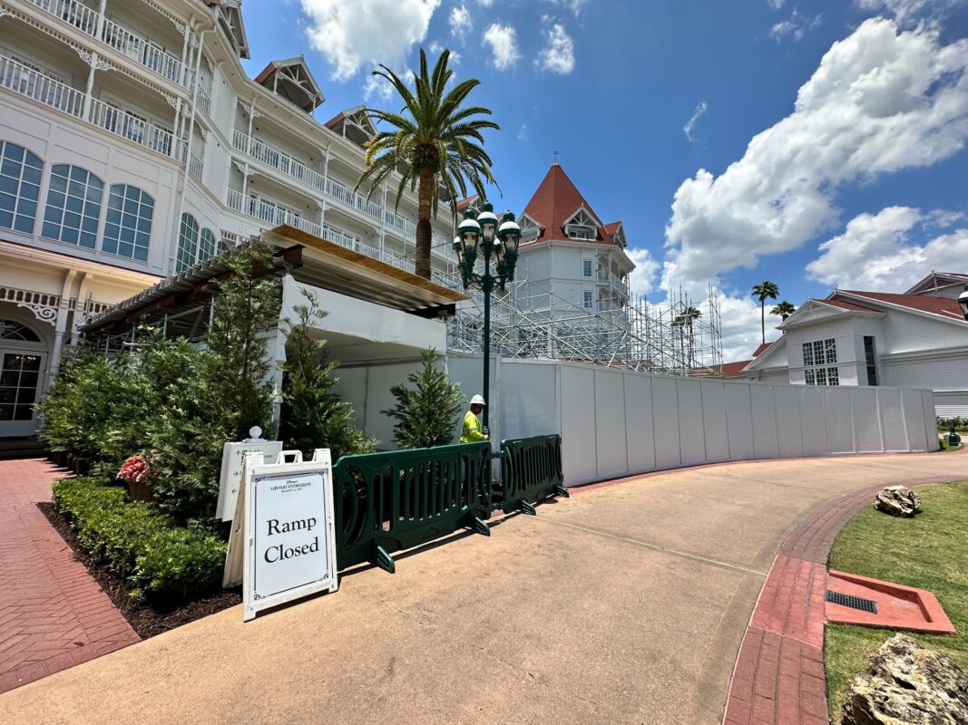 grand floridian july 2023 construction 7239