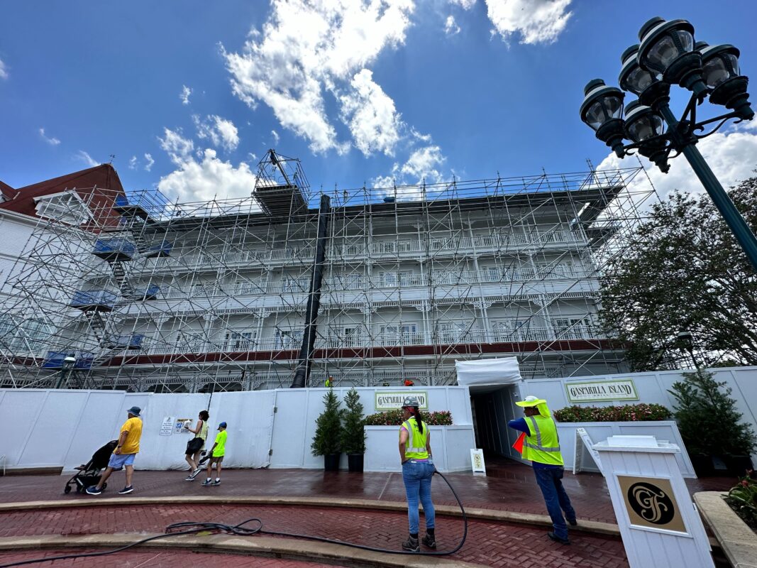 grand floridian july 2023 construction 7253
