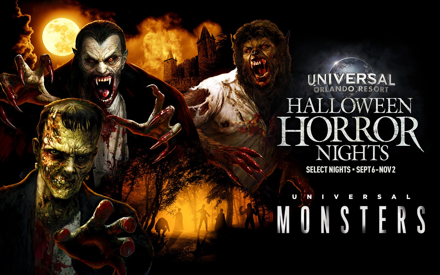 Image result for HHN classic monsters house