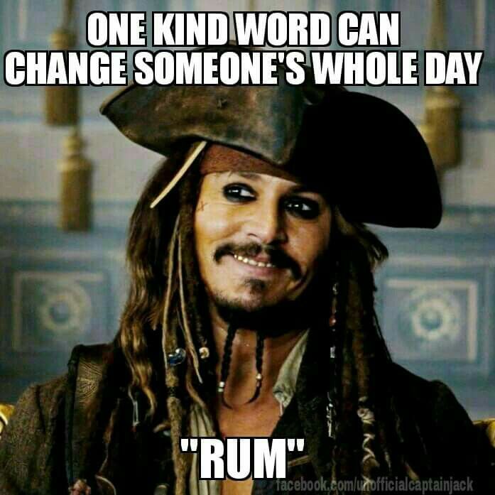 Image result for jack sparrow rum memes